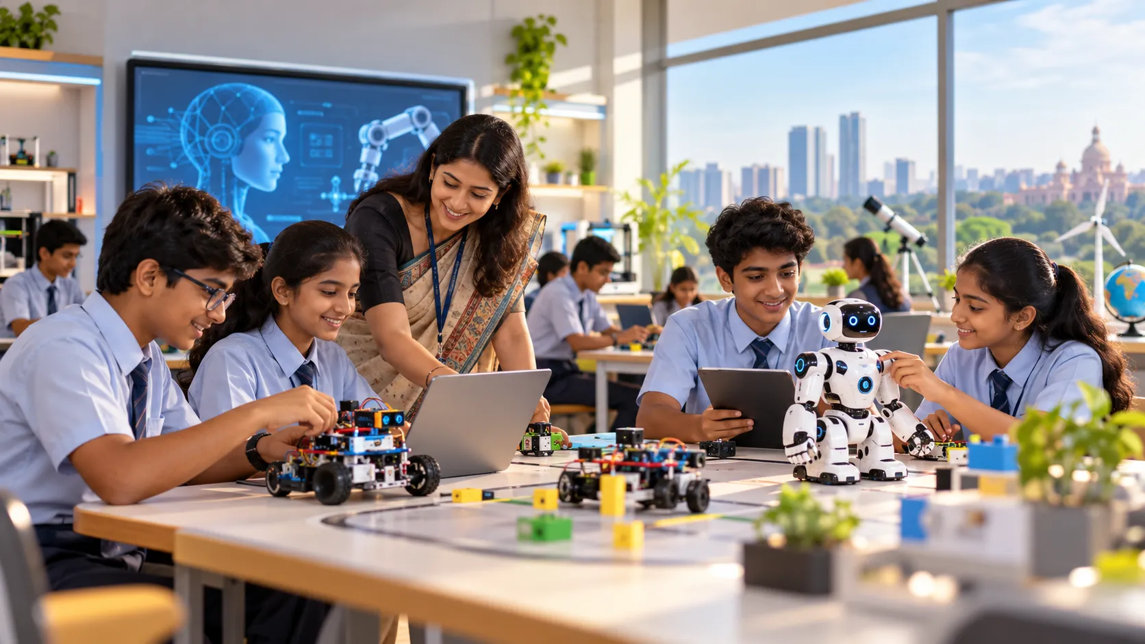 Why an AI & Robotics Platform for Schools in India Is Essential for Future-Ready Education
