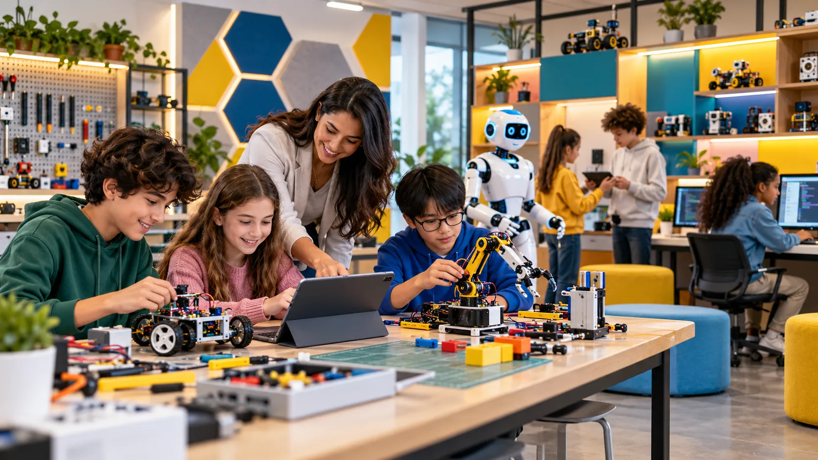 The Role of an AI & Robotics Platform for Schools in Modern Education